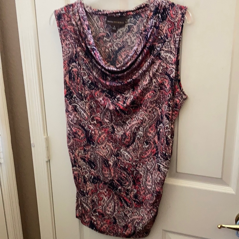 FINAL MARKDOWN Ladies' Dana Buchman Draped Neck Top (L)